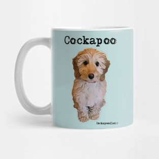 Apricot Blonde Cockapoo Dog Mug